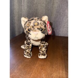 Ty Beanie Baby Sneaky the Leopard 5.5" Stuffed Animal Plush Vintage Toy w/tag
